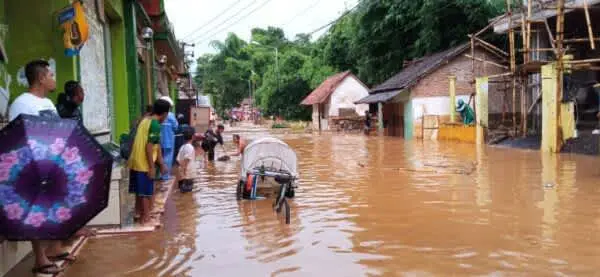 Air Sungai Meluap, Puluhan Rumah di Jember Terendam Banjir