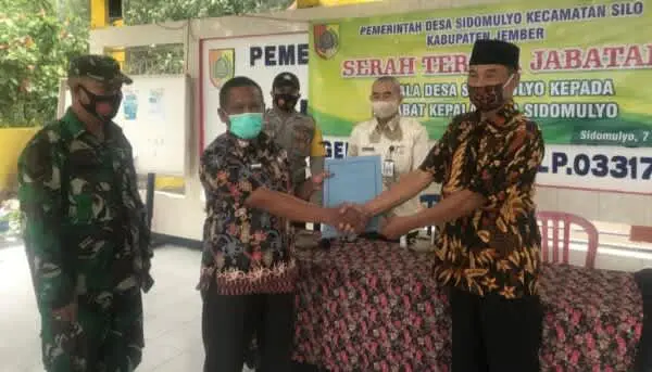 Pemdes Sidomulyo Gelar Serah Terima Kades ke Penjabat Kades