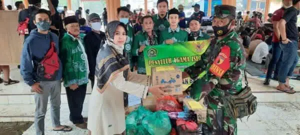 FKPAI Jember Peduli Korban Banjir.