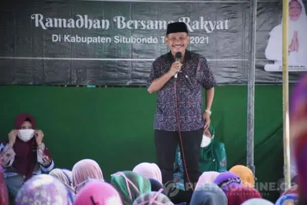 Lewat Safari Ramadhan, Bupati Situbondo Sosialisasikan Program Sehati Berbasis KTP