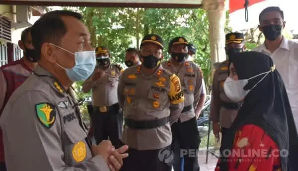 Dir Intelkam Polda Riau Supervisi Penanganan Covid-19 ke Polres Kuansing