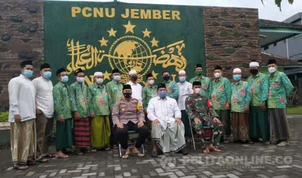 Pererat Tali Silaturahmi, Dandim dan Kapolres Halal Bihalal Ke PCNU Jember