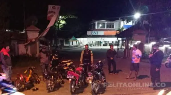 Tim Alap-Alap Polres Jember Bubarkan Balap Liar, 9 Motor Roda 2 Diamankan