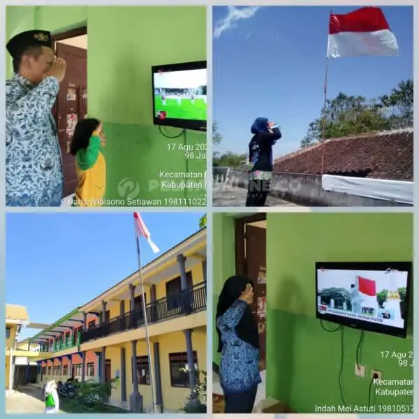 SMK NU Tenggarang Hentikan Aktivitas 3 Menit Jelang Detik-Detik Proklamasi