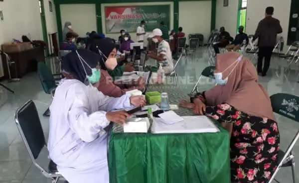 Antusias, Vaksinasi Pertama Melampaui Kuota, PCNU Jember Akan Gelar Kedua