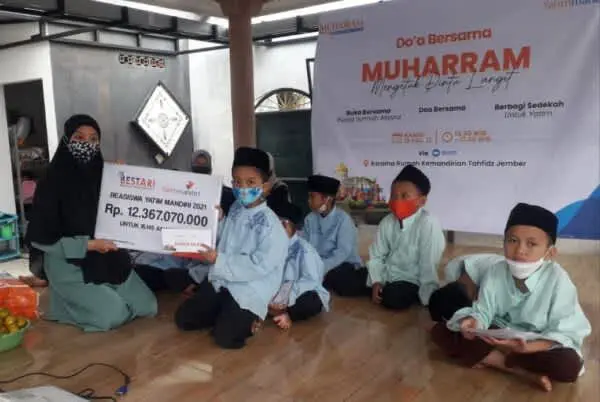 Yayasan Yatim Jember Salurkan  Beasiswa Miliaran Rupiah ke 16 Ribu Anak Yatim