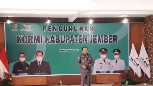 Ini Pesan Bupati Jember di Pengukuhan Kormi Jember