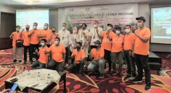 PTPN X Latih Petani Tebu Milineal Binaan