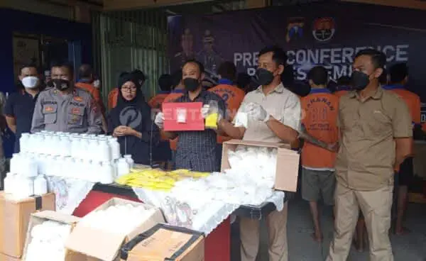 Sepanjang Januari, Polres Jember Amankan 18 Pengedar Okebaya dan Sabu