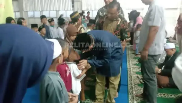 Gelar Safari Ramadan, PTPN X Kebun Ajong, Santuni Puluhan Anak Yatim dan Piatu