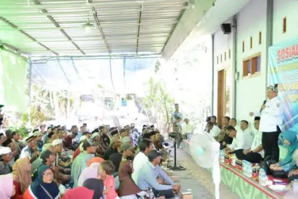 Bupati Situbondo Hadiri Sosialisasi PPTK di Kendit