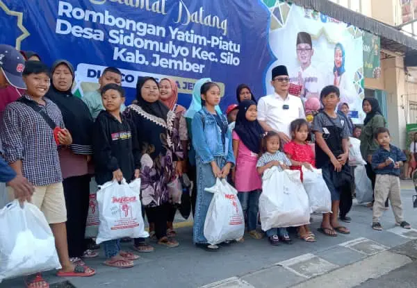 THR Bagi Anak Yatim Menjadi Agenda Tahunan “Mas Kades Gemoy”
