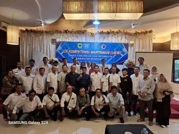 SMSI Bondowoso Gelar UKW, 21 Wartawan Dinyatakan Kompetensi