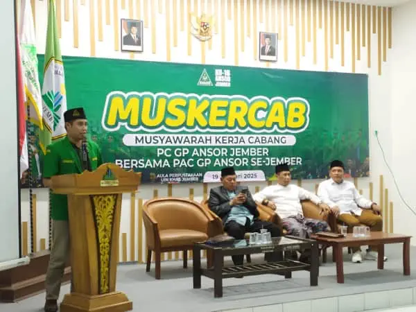 PC GP Ansor Jember Gelar Muskercab