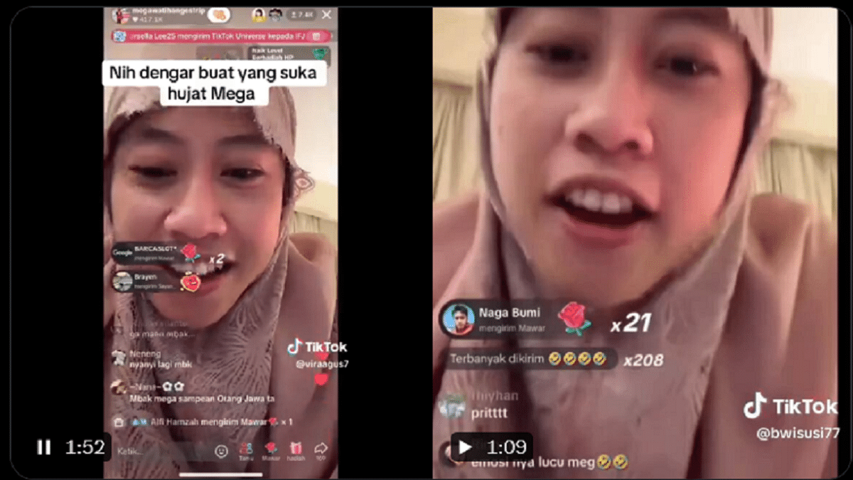 Viral Megawati Ngamuk: Emosi Megatron di TikTok Gegerkan Netizen