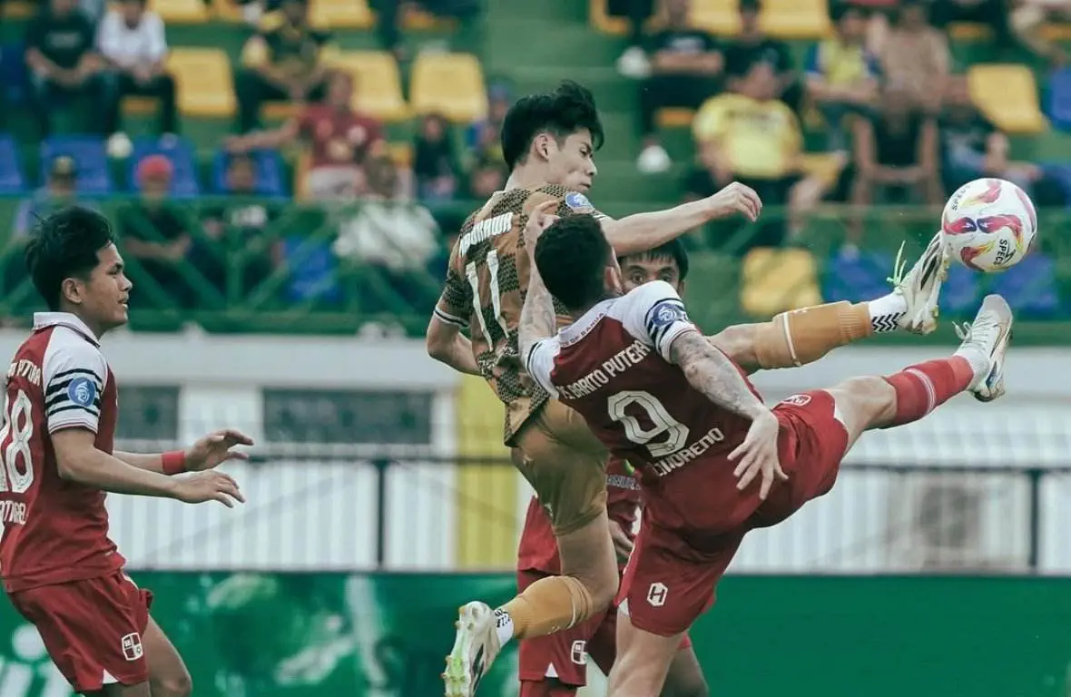 Barito Putera Vs Dewa United Berbagi Poin Setelah Imbang 1-1 di Stadion Demang Lehman