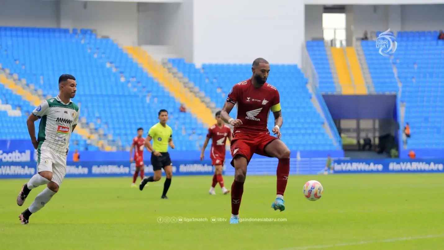 Live Score PSS Sleman Vs PSM Makassar Babak Pertama Liga 1